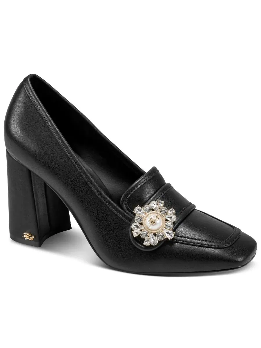 Туфли-лодочки с блок-каблуком Savannah II KARL LAGERFELD PARIS — изображение 1 из 5, черный