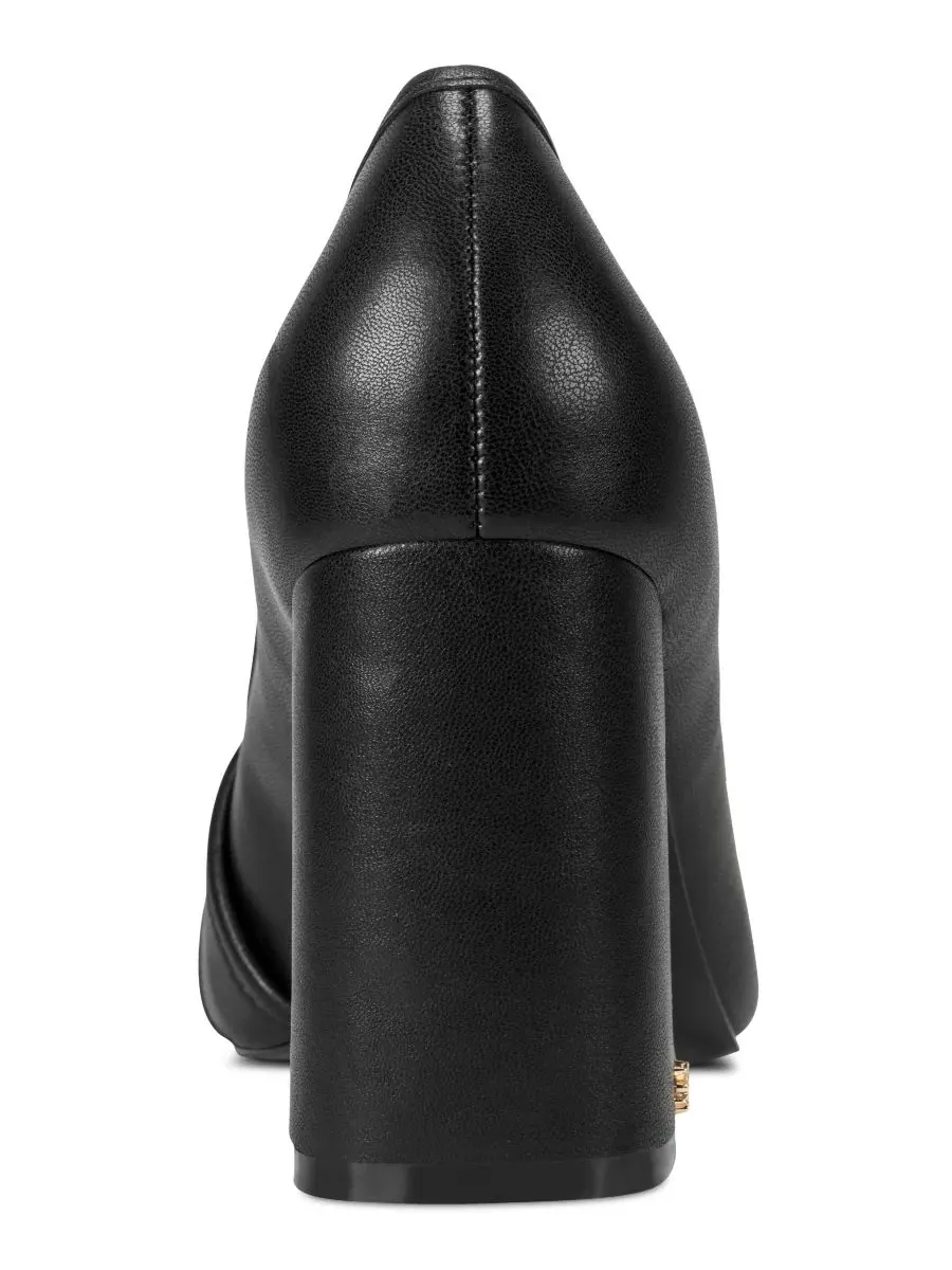 Туфли-лодочки с блок-каблуком Savannah II KARL LAGERFELD PARIS — изображение 3 из 5, черный