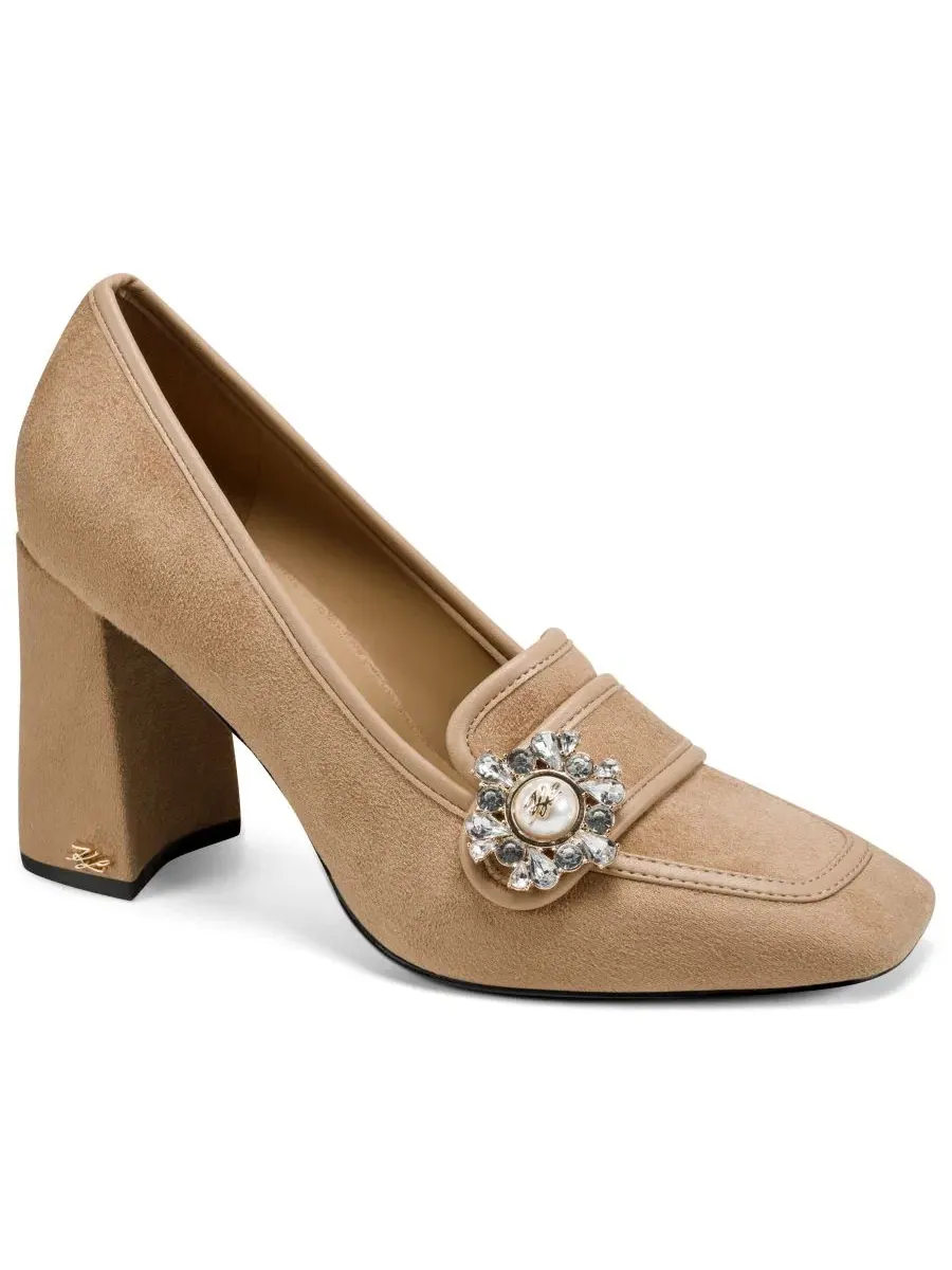 Туфли-лодочки с каблуком-блок Savannah II KARL LAGERFELD PARIS, Cartouche — изображение 1 из 5