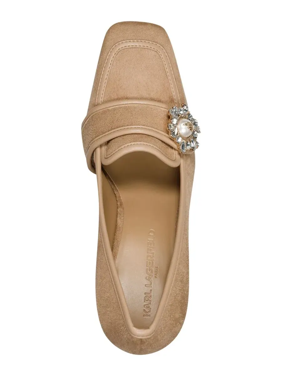 Туфли-лодочки с каблуком-блок Savannah II KARL LAGERFELD PARIS, Cartouche — изображение 4 из 5