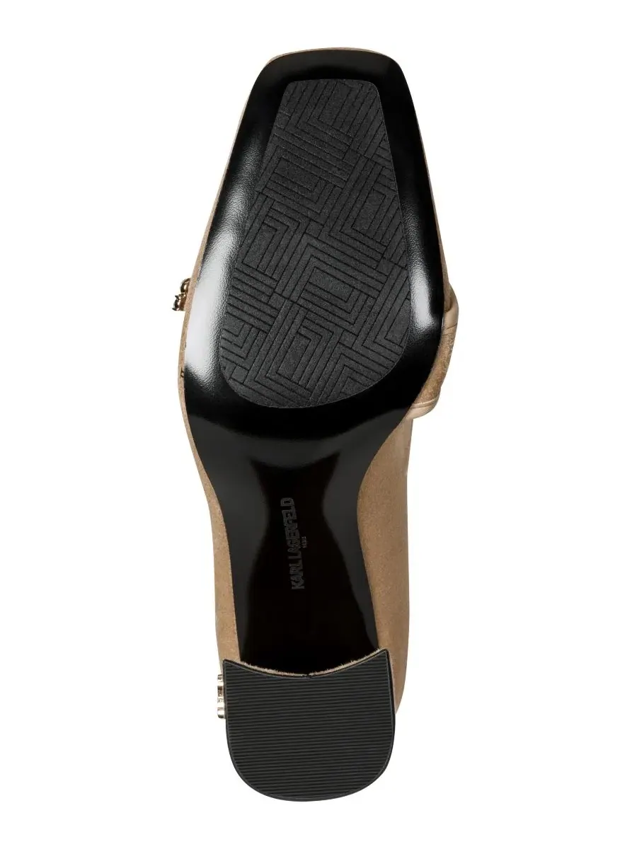 Туфли-лодочки с каблуком-блок Savannah II KARL LAGERFELD PARIS, Cartouche — изображение 5 из 5