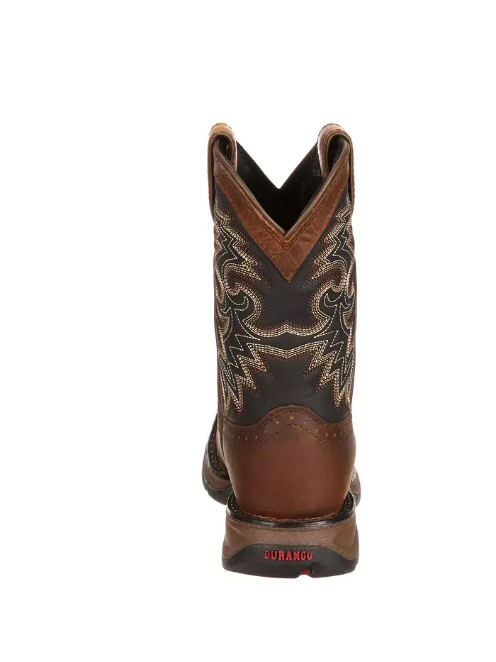 Детские ботинки Lil' Rebelby Western Durango — изображение 4 из 7, бежевый черный