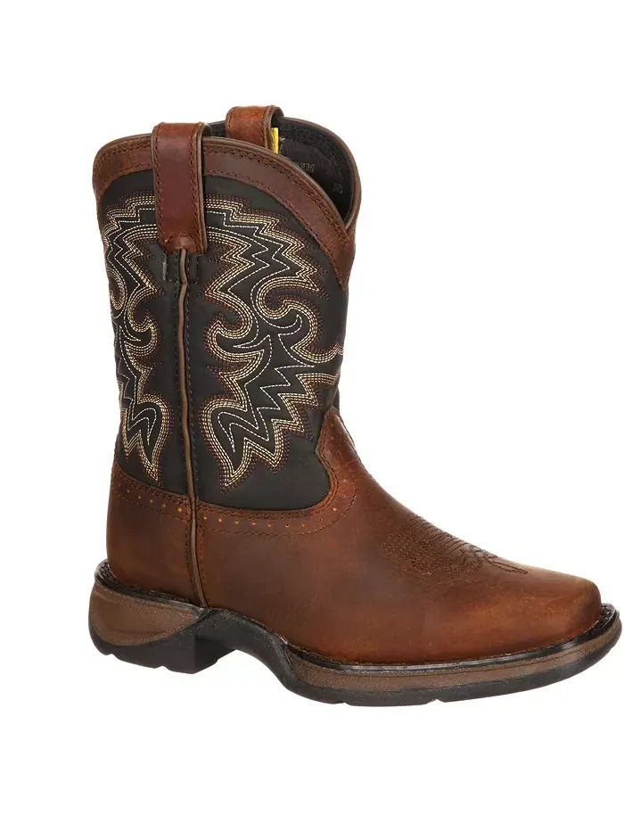 Детские ботинки Lil' Rebelby Western Durango — изображение 7 из 7, бежевый черный