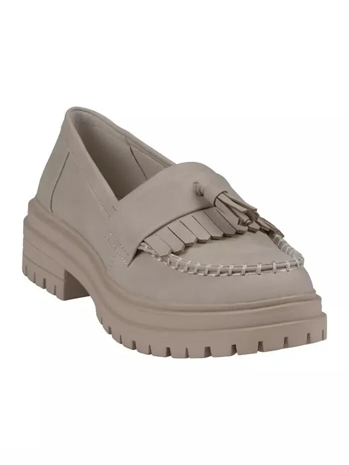Женские лоферы Tillie с кисточками на подошве и ушками GC Shoes — изображение 1 из 5, бежевый