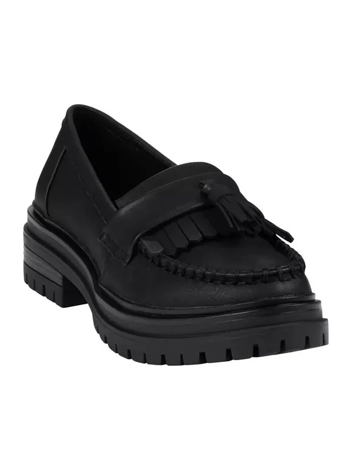 Женские лоферы Tillie с кисточками на подошве и ушками GC Shoes — изображение 1 из 5, черный