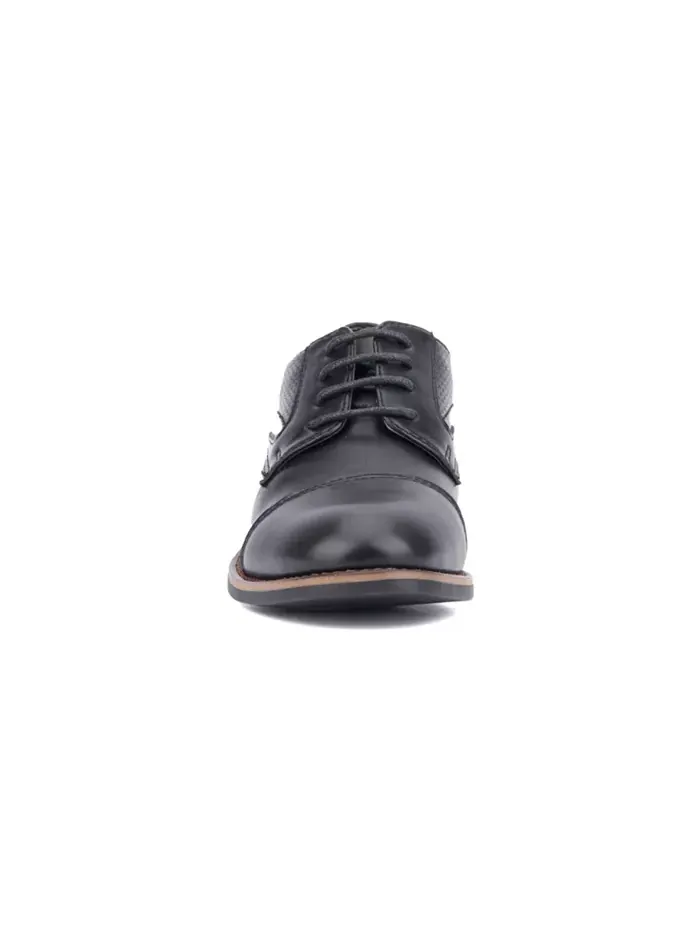Туфли оксфорды с перфорацией Big Boys Georgie Cap Toe Dress XRAY — изображение 4 из 7, черный