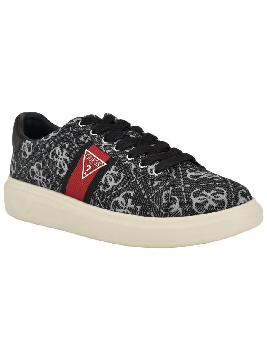 Мужские повседневные кроссовки на шнуровке от бренда Caffen GUESS — изображение 1 из 5, черный мульти
