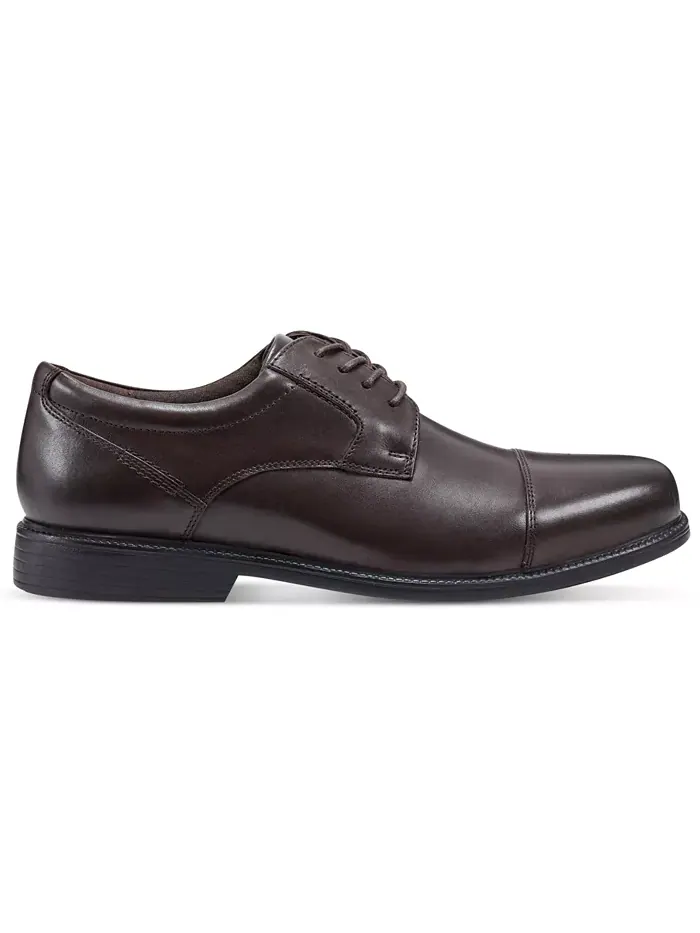 Мужские классические туфли Charles Road с мыском Rockport — изображение 2 из 5, коричневый