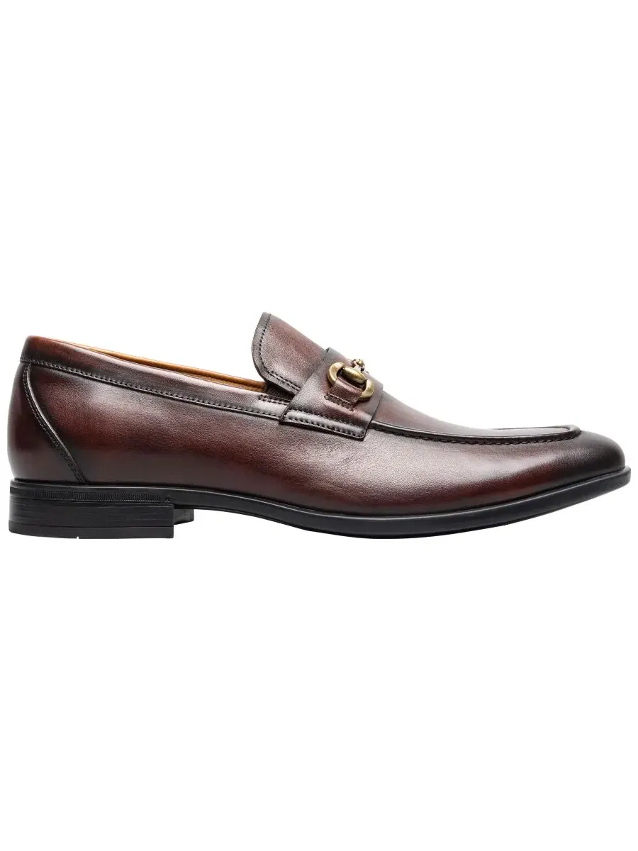 Лоферы Pregamo Moc-Toe Bit Loafer II Florsheim — изображение 2 из 6, коричневый
