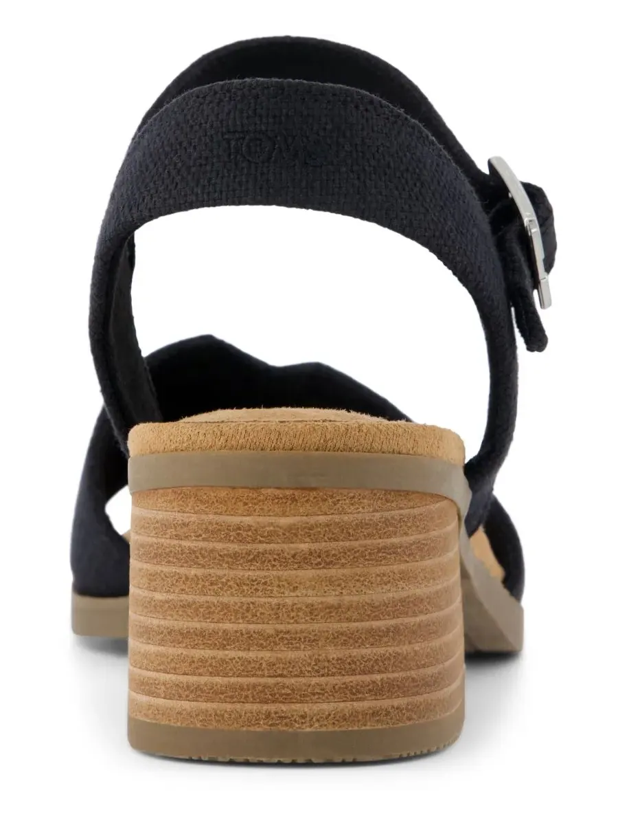 Женские сандалии Eloise на блочном каблуке TOMS — изображение 3 из 5, черный