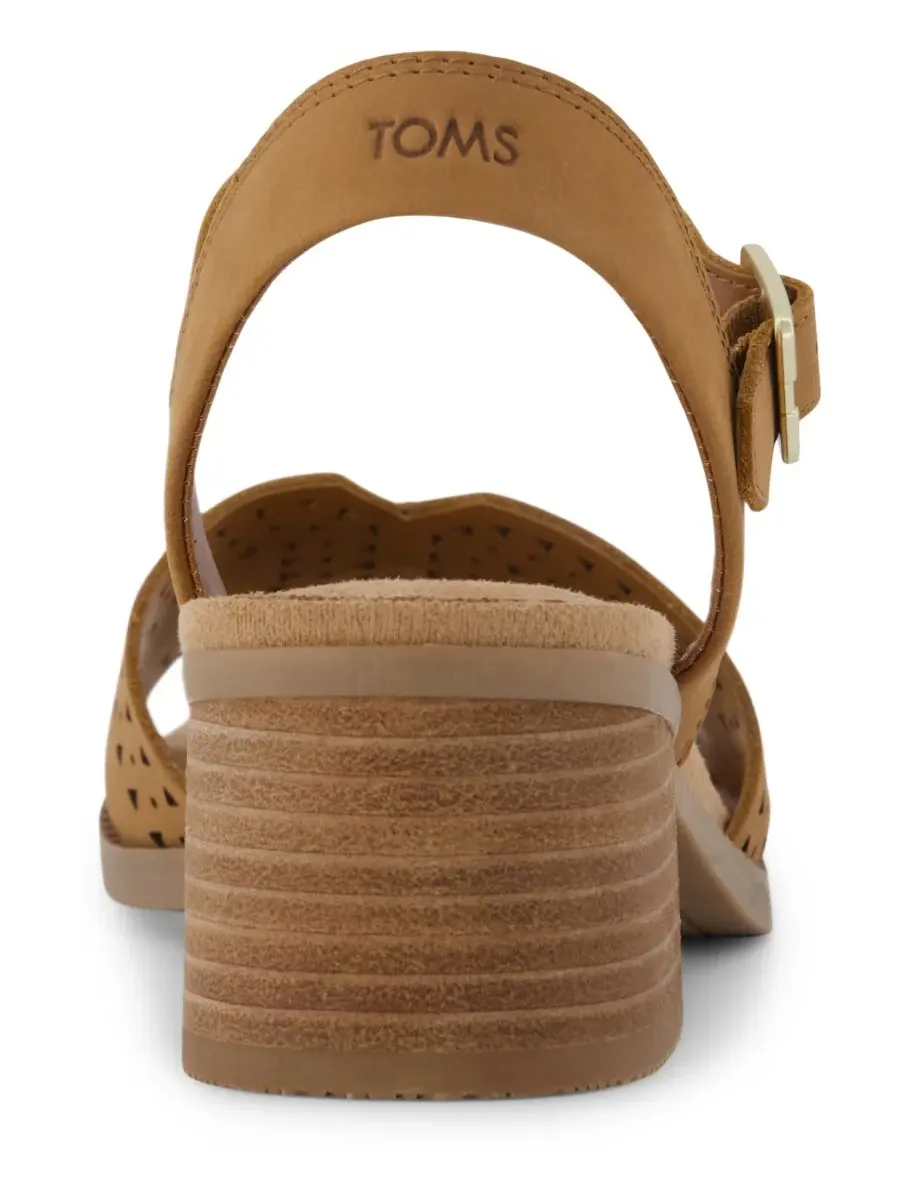 Женские сандалии Eloise на блочном каблуке TOMS — изображение 3 из 5, коричневый