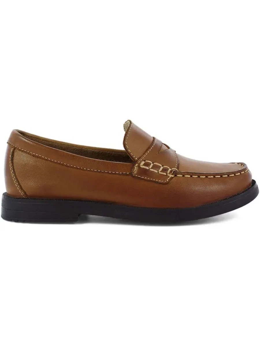 Туфли-лoaферы для мальчика Croquet Penny Loafer JR Florsheim — изображение 3 из 7, бежевый