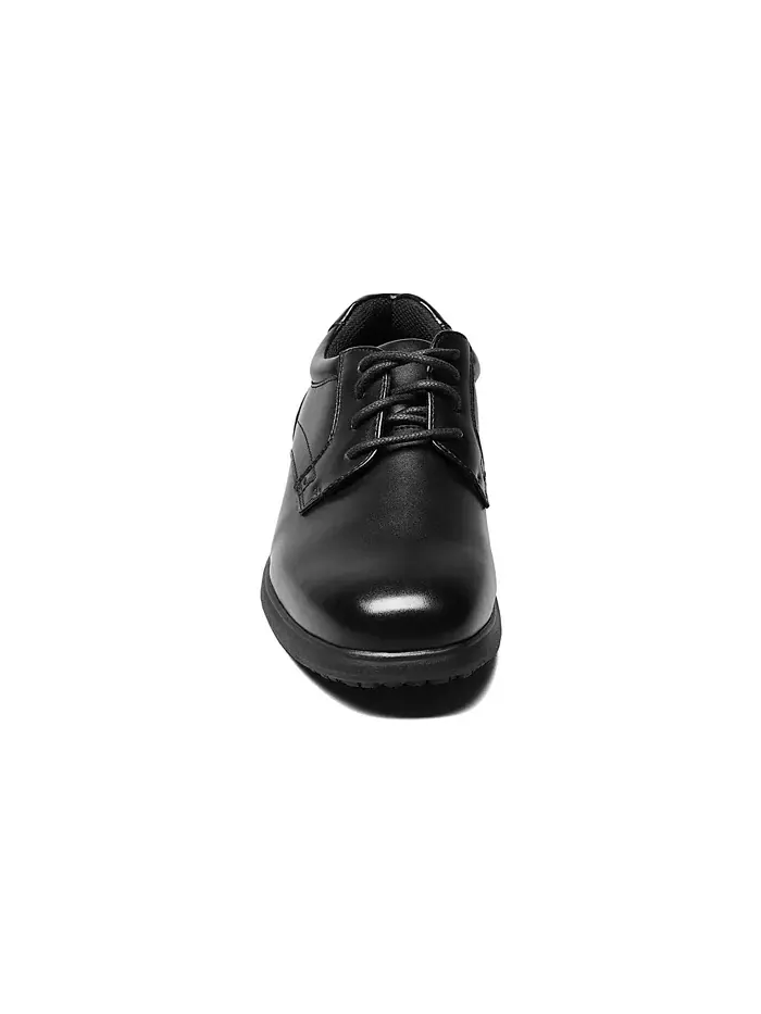 Мужские оксфорды Sherman Plain Toe с противоскользящей подошвой Nunn Bush — изображение 2 из 7, черный