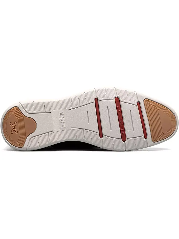 Мужские туфли Everidge Plain Toe на эластичных шнурках Stacy Adams — изображение 7 из 9, кремовый мульти