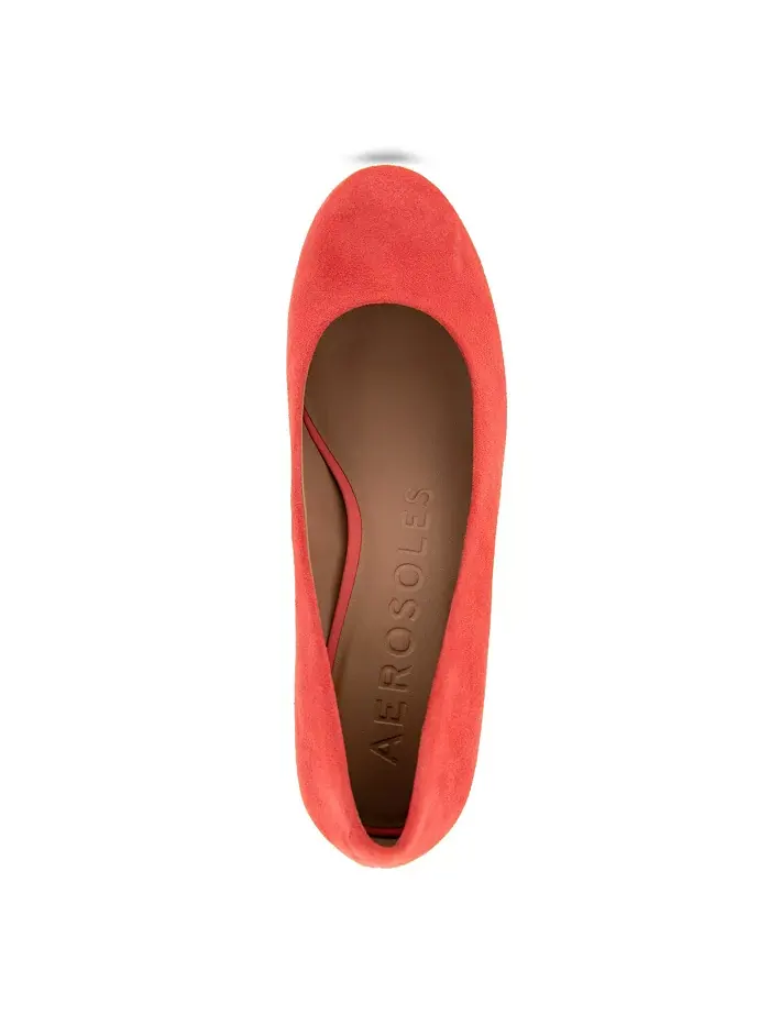Женские туфли-лодочки Ebel с круглым носком Aerosoles — изображение 4 из 6, коралловый