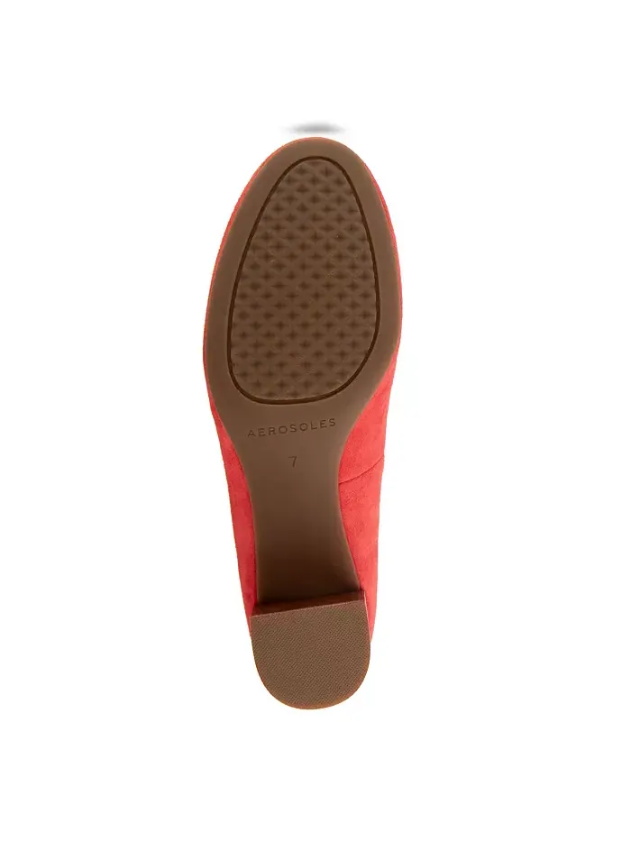 Женские туфли-лодочки Ebel с круглым носком Aerosoles — изображение 5 из 6, коралловый