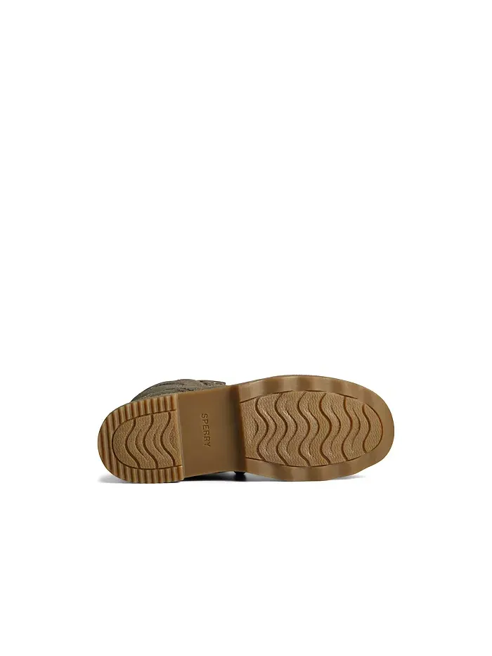 Женские ботинки Saltwater 2.0 с круглым носком Sperry — изображение 5 из 9, зеленый