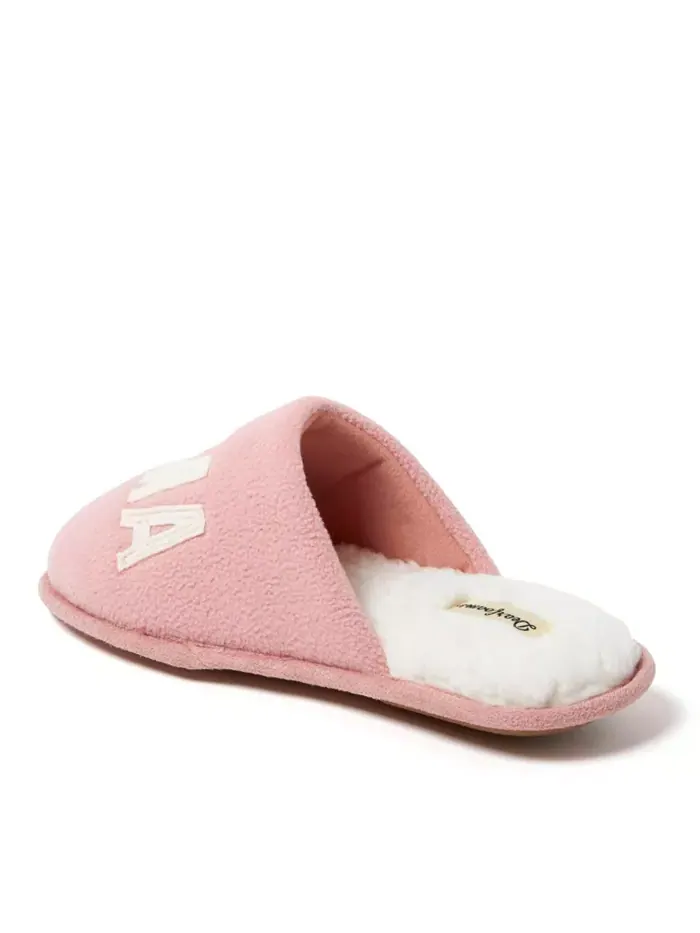 Женские тапочки Carley Mama Bear Mom Scuff Dearfoams — изображение 4 из 5, розовый