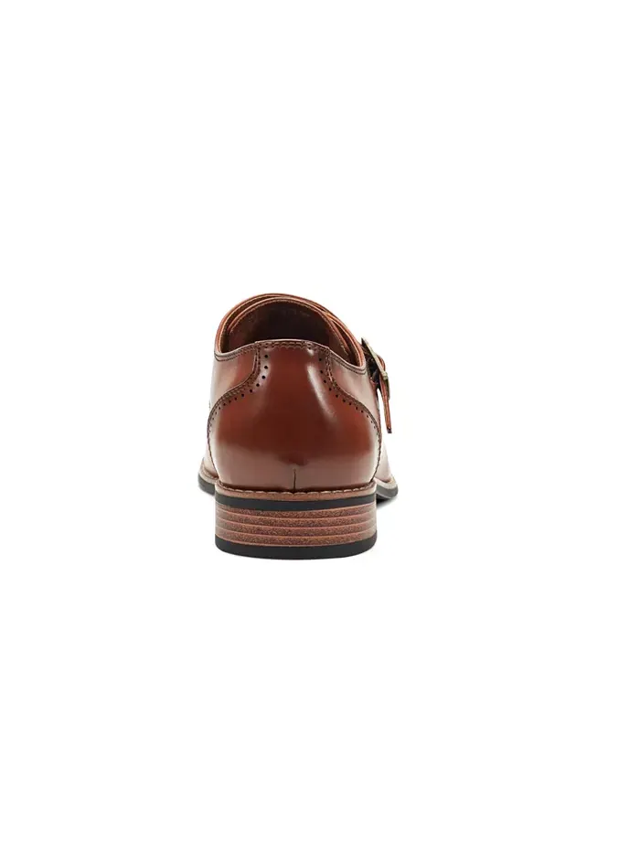 Мужские туфли Cheer Single Monk Strap Kenneth Cole Reaction — изображение 3 из 5, бежевый/бежевый