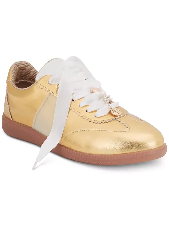 Женские кроссовки Lima Charm - расширенная размерная сетка Smash Shoes — золотистый