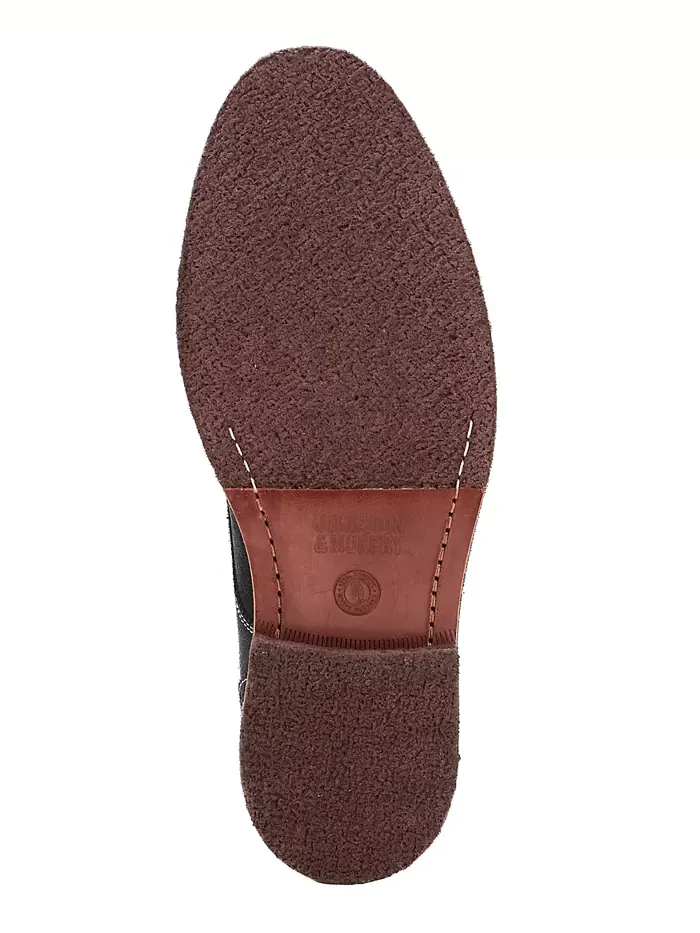 Мужские повседневные туфли Calder Wingtip с круглым носком Johnston & Murphy — изображение 5 из 5, синий