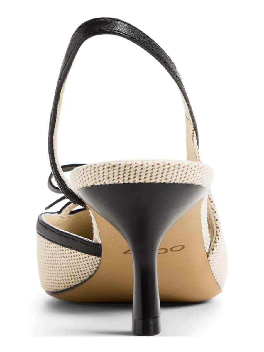 Туфли-лодочки с ремешком и бантом, модель Philipa Slingback ALDO — изображение 3 из 5, бежевый