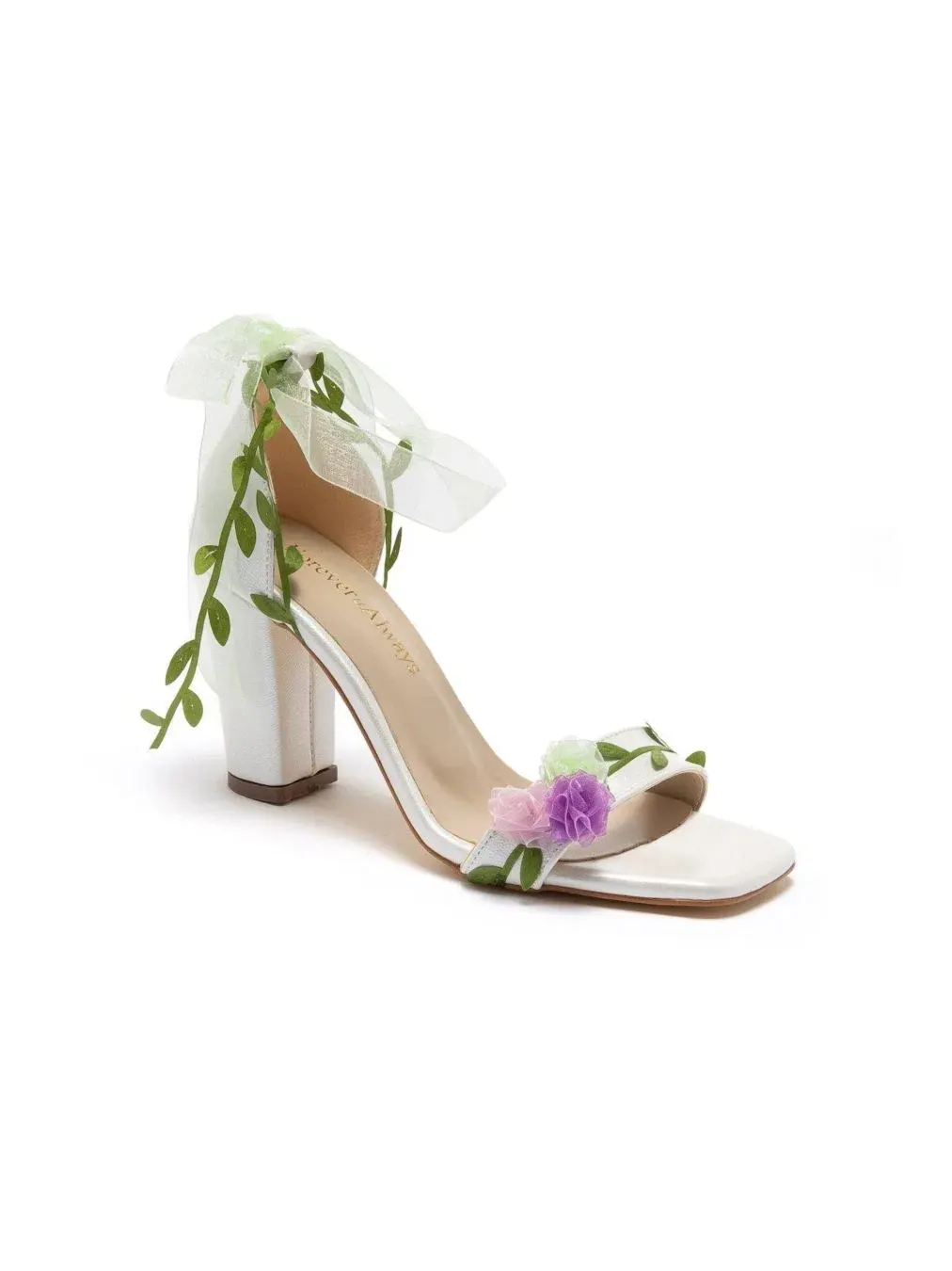 Женские свадебные туфли на каблуке с цветочным принтом Blosse Forever & Always Shoes