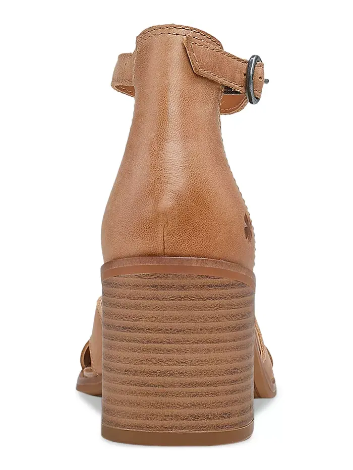 Женские сандалии Sarwa с ремешком на щиколотке Lucky Brand — изображение 3 из 6, коричневый/бежевый