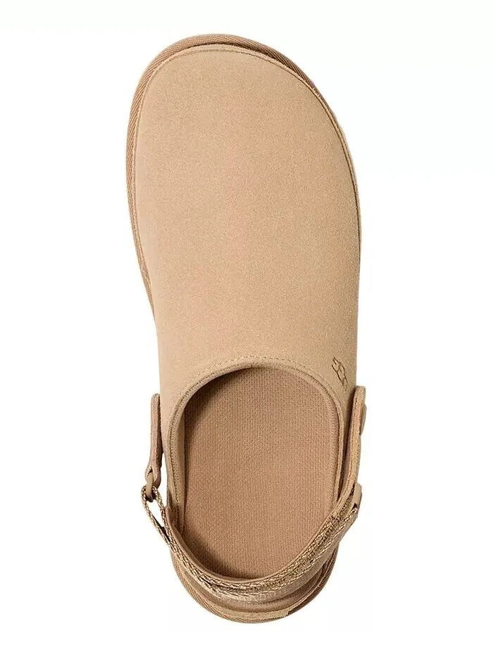 Женские сабо Goldenstar с открытой пяткой на плоской подошве UGG — изображение 4 из 8, бежевый