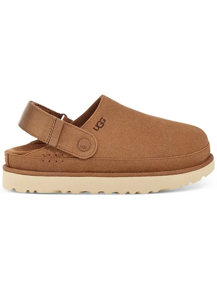 Женские сабо Goldenstar с открытой пяткой на плоской подошве UGG — изображение 2 из 8, орех