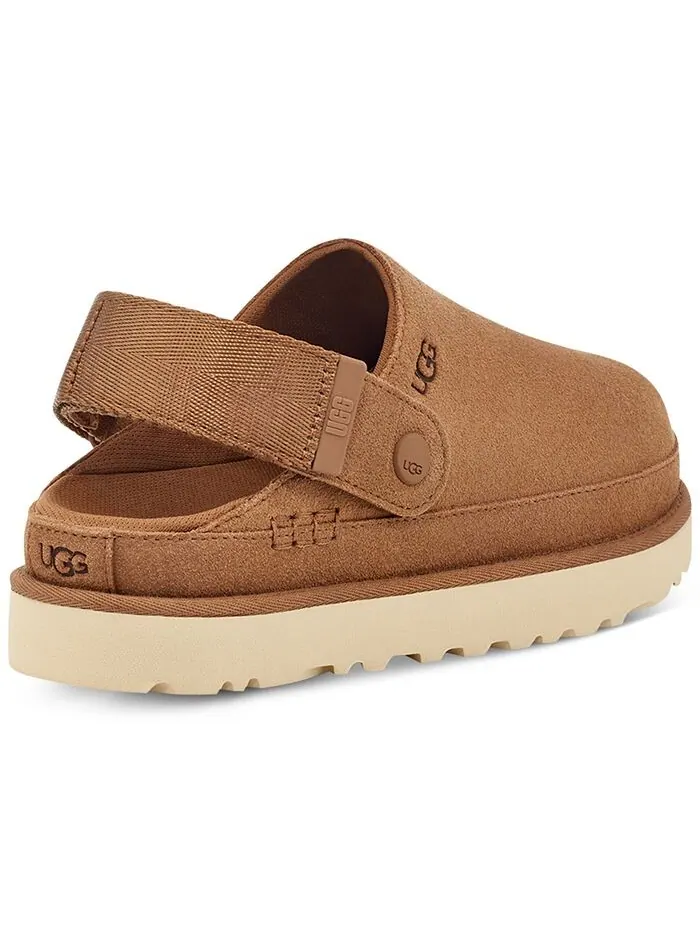 Женские сабо Goldenstar с открытой пяткой на плоской подошве UGG — изображение 3 из 8, орех