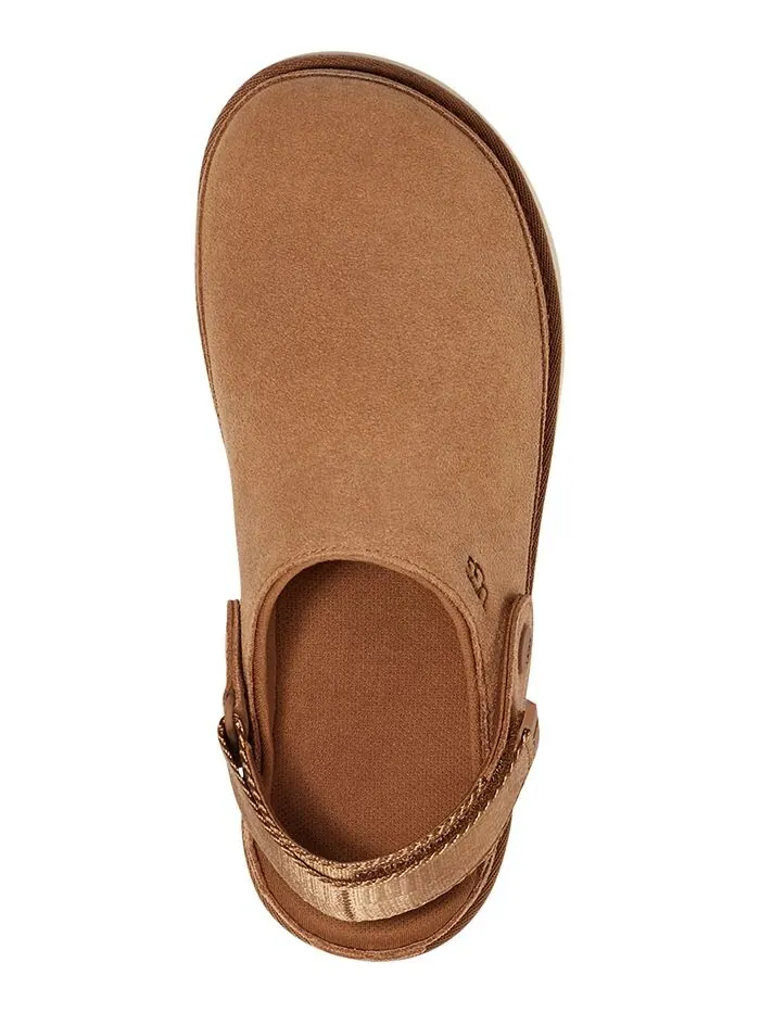 Женские сабо Goldenstar с открытой пяткой на плоской подошве UGG — изображение 4 из 8, орех