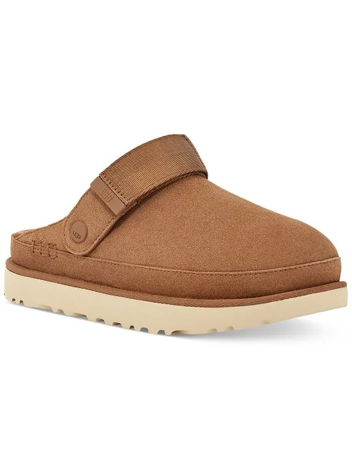 Женские сабо Goldenstar с открытой пяткой на плоской подошве UGG — изображение 6 из 8, орех