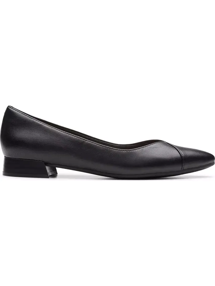 Туфли Clarks Women's Collection Natalyn Wish Shoes, острый носок — изображение 2 из 8, черный