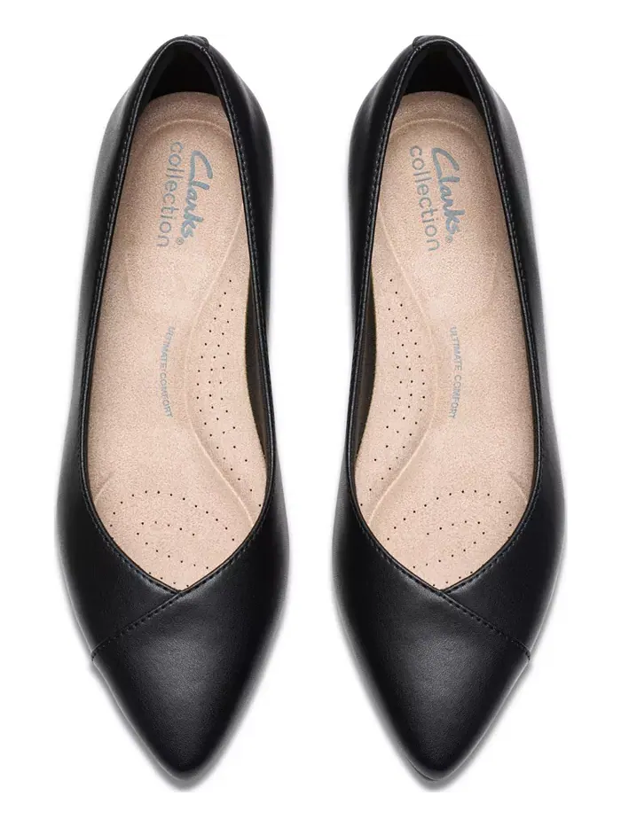 Туфли Clarks Women's Collection Natalyn Wish Shoes, острый носок — изображение 7 из 8, черный