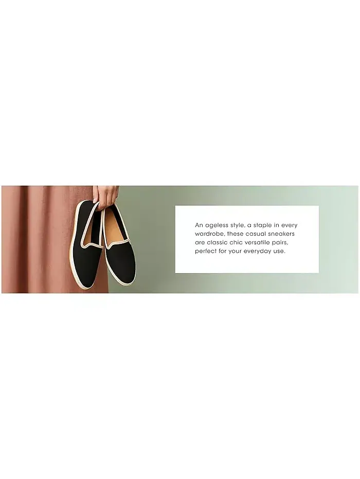Мошка Round Toe Canvas Slip-On Loafers для женщин London Rag — изображение 4 из 5, белый
