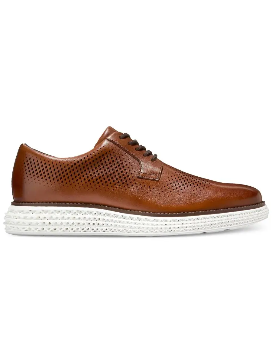 Мужские кроссовки ØriginalGrand 2.0 Oxford Dress Sneaker Cole Haan — изображение 2 из 6, бежевый-белый