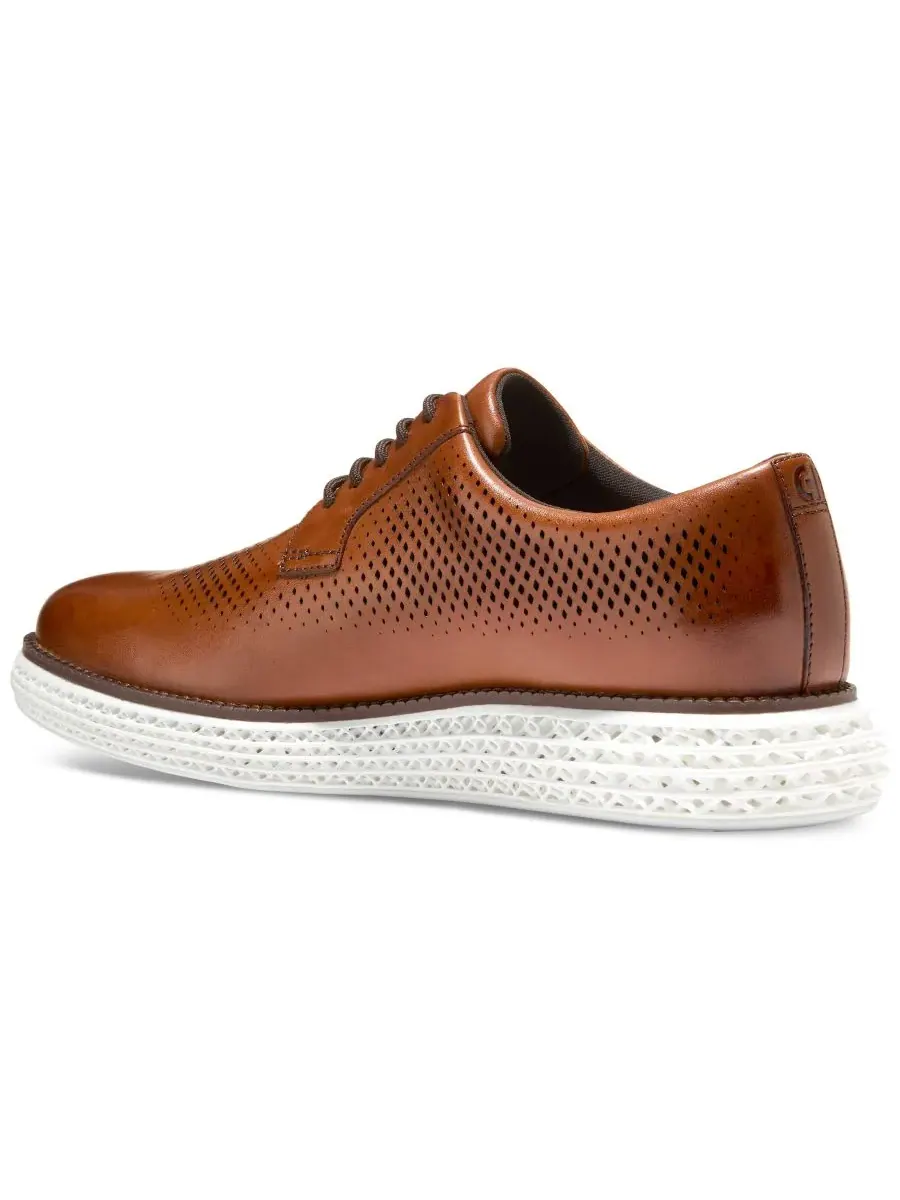 Мужские кроссовки ØriginalGrand 2.0 Oxford Dress Sneaker Cole Haan — изображение 4 из 6, бежевый-белый