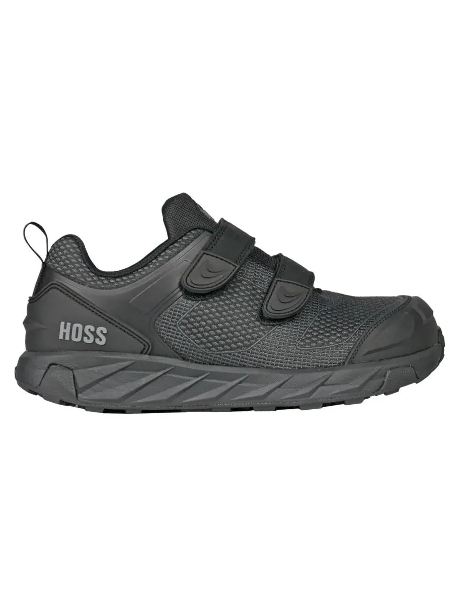 Мужские рабочие ботинки HOSS Buster с застежкой-липучкой и композитным носком Hoss Boot Company — изображение 3 из 6, черный