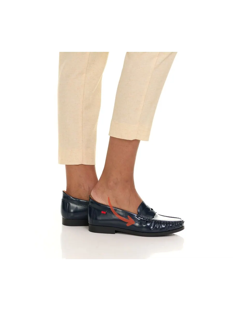 Женские лоферы Newbury Street с технологией Hands-Free Slip On Marc Joseph New York — изображение 3 из 6, темно-синий