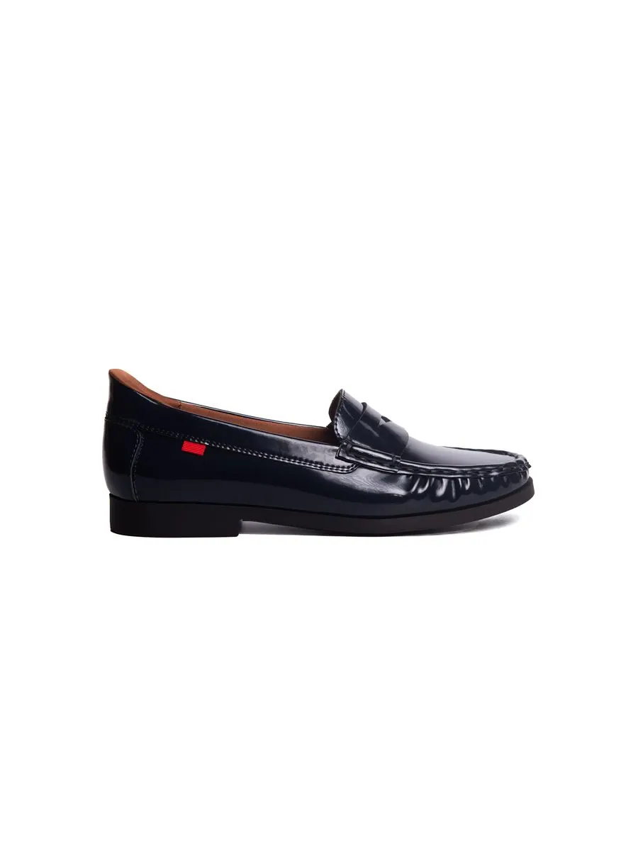 Женские лоферы Newbury Street с технологией Hands-Free Slip On Marc Joseph New York — изображение 4 из 6, темно-синий