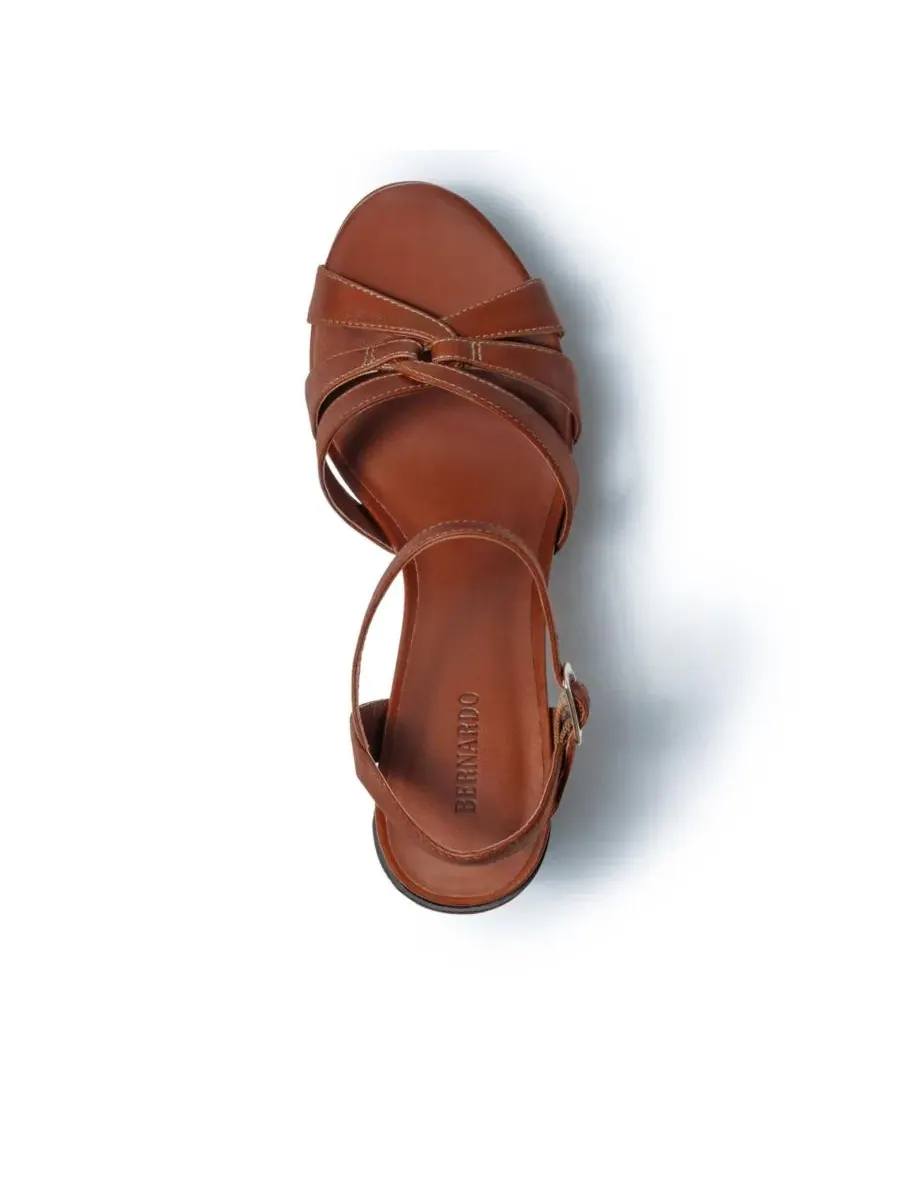 Женские сандалии на платформе Vittor Bernardo Footwear — изображение 3 из 5, коричневый