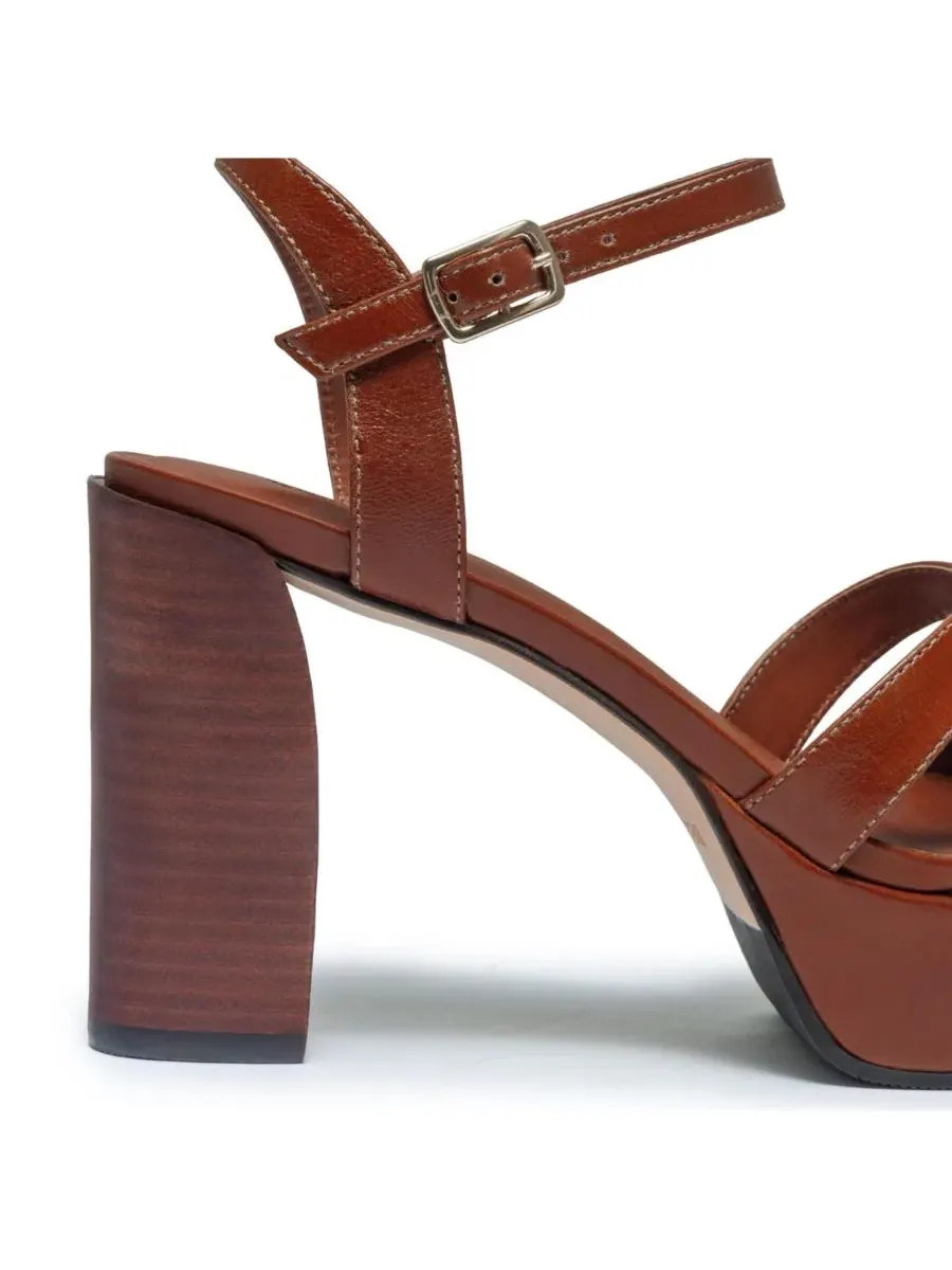 Женские сандалии на платформе Vittor Bernardo Footwear — изображение 5 из 5, коричневый