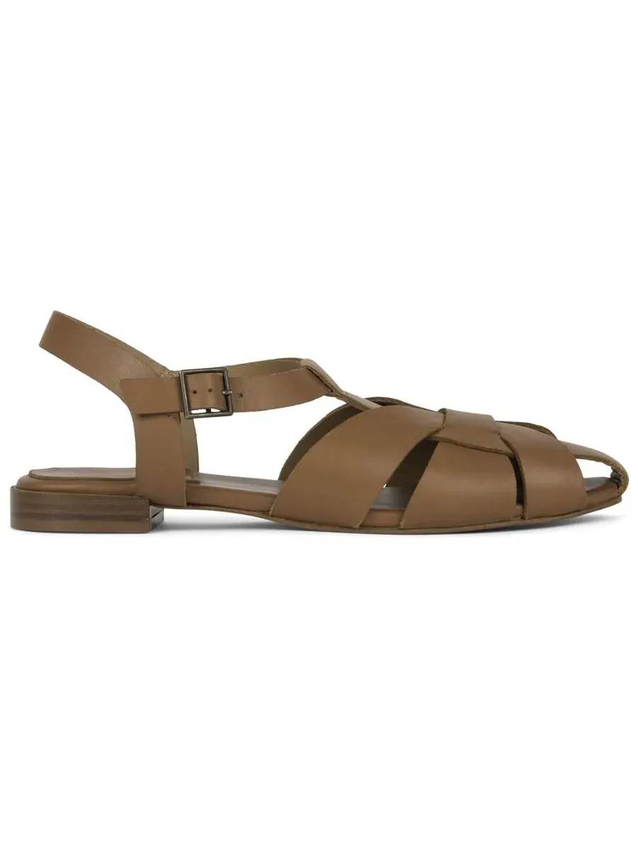 Женские рыбацкие сандалии Reverie-2 Jeffrey Campbell — изображение 2 из 5, бежевый