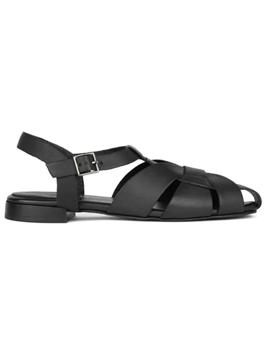 Женские рыбацкие сандалии Reverie-2 Jeffrey Campbell — изображение 2 из 5, черный