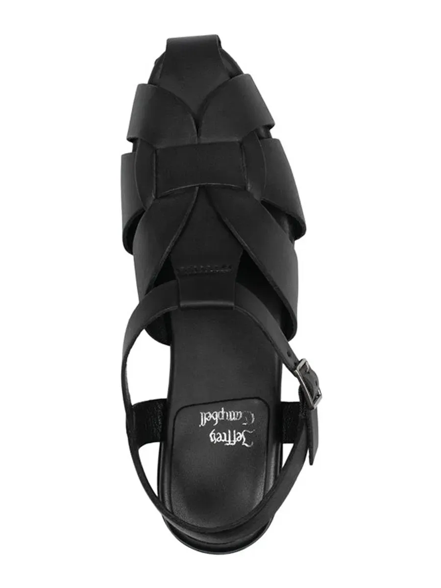 Женские рыбацкие сандалии Reverie-2 Jeffrey Campbell — изображение 4 из 5, черный