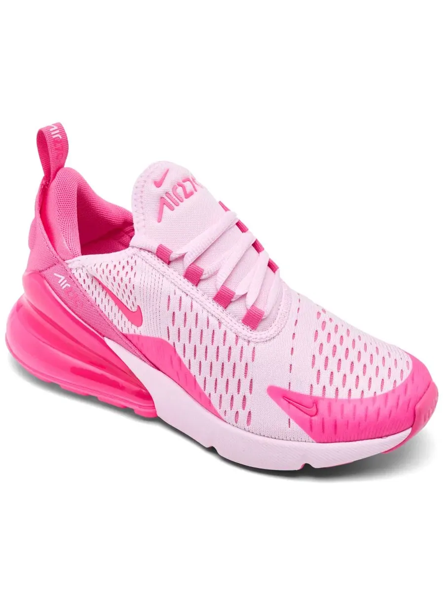 Кроссовки Nike Air Max 270 с длинным язычком — изображение 1 из 6, розовый