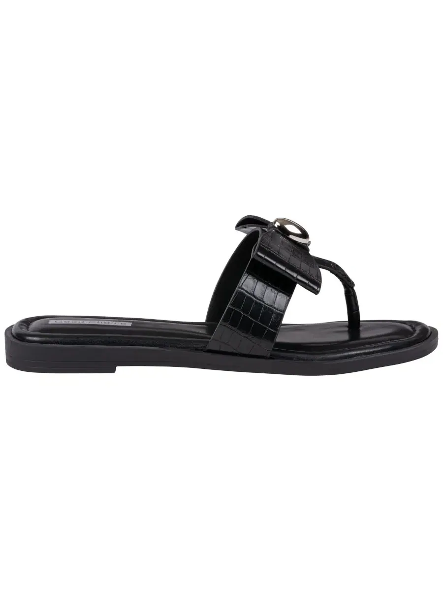 Женские сандалии-балетки Alba Bow Gc Shoes — изображение 2 из 5, черный