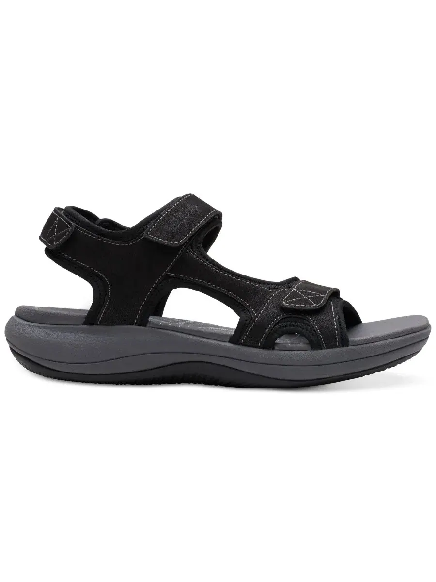 Босоножки спортивные с ремешками Mira Bay Clarks — изображение 2 из 7, черный