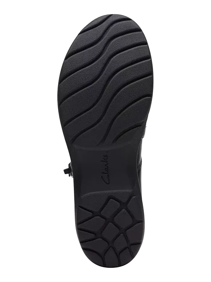 Туфли женские Clarks Carleigh Jane, с ремешком Мэри Джейн — изображение 5 из 5, черный